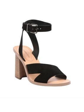 Gianni Bini Marilane Black Suede Heels Size 9.5
